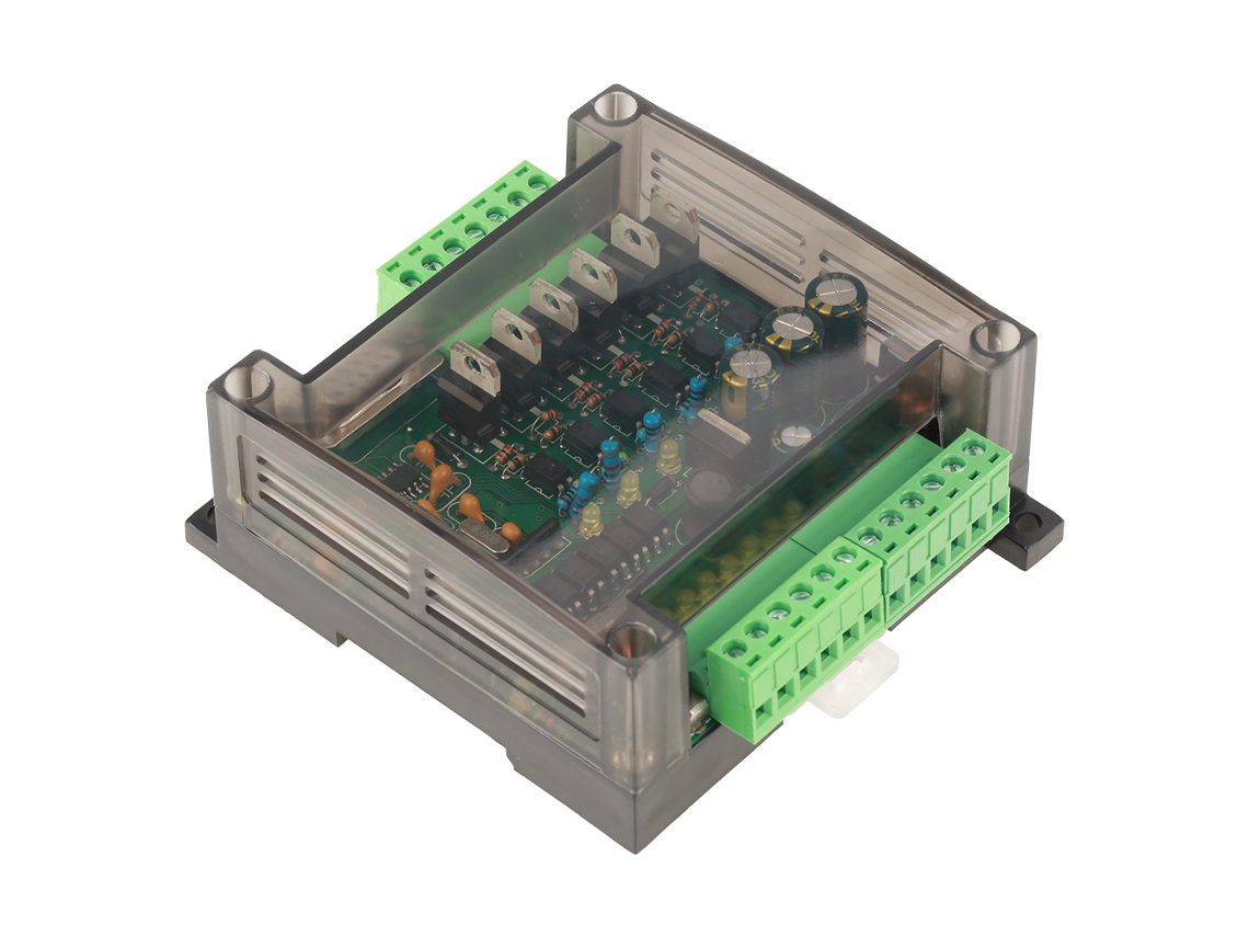 Placa De Control Plc Industrial Fx1n-14mt - Controlador Programable Para Motores Paso A Paso