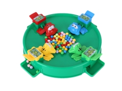 Juego De Mesa Interactivo De Juguete Para Comer Frijoles Para 4 Jugadores Con 72 Cuentas - Verde