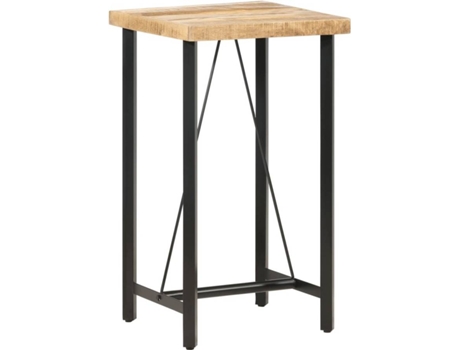 Mesa alta de cocina VIDAXL Marrón Madera (60x60x107 cm)