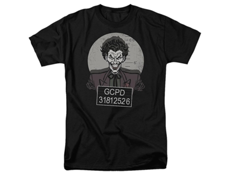 Camiseta ROCKINSTONE de Batman con foto de la taza del Guasón (XXXL)