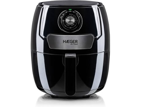 Freidora de Aire HAEGER Air Feast AF-M37.002A (3.7 L - Negro)