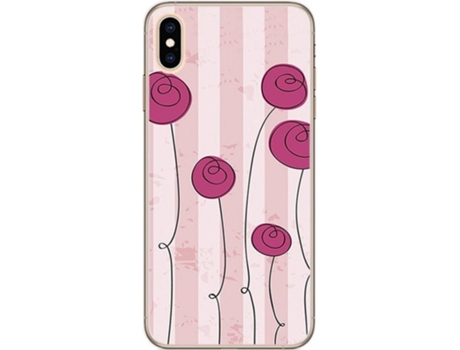 Carcasa iPhone XS Max TUMUNDOSMARTPHONE Flores Vintage Multicolor