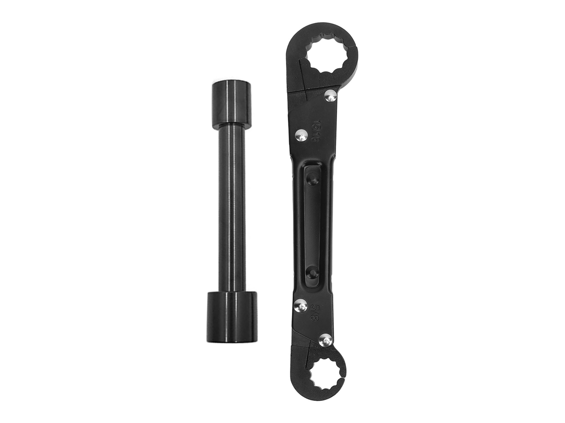 Kit Llave De Parada Ángulo Doble Punta Llave De Caño Y Llave Ángulo Herramientas De Fontanería Para Baño Cocina Fregadero