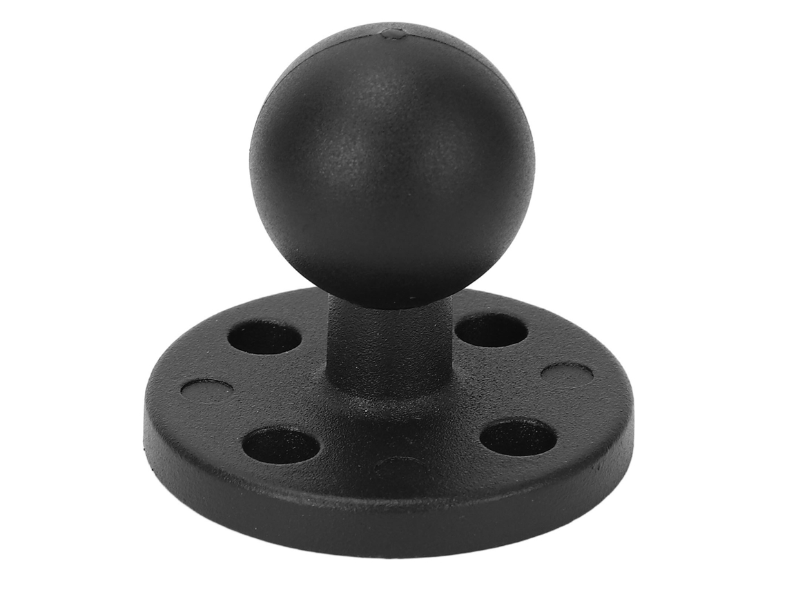 Placa Adaptadora Metálica Amps De 25 Mm/1 Pulgada, De Aluminio, Antivuelco Para Barcos, Kayaks Y Camiones.