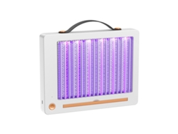 Repelente Eifson de 2000 mAh, potente matamoscas, ligero, para polillas y moscas de la fruta (blanco)