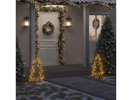 Árbol de Navidad VIDAXL Luces Decorativas Estacas (60 cm)