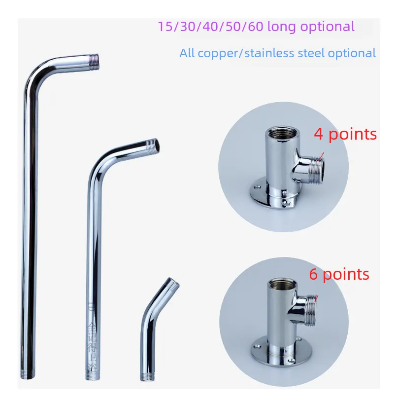 Accesorio de te plana de 6 min y 40 bar, acero inoxidable slowmoose