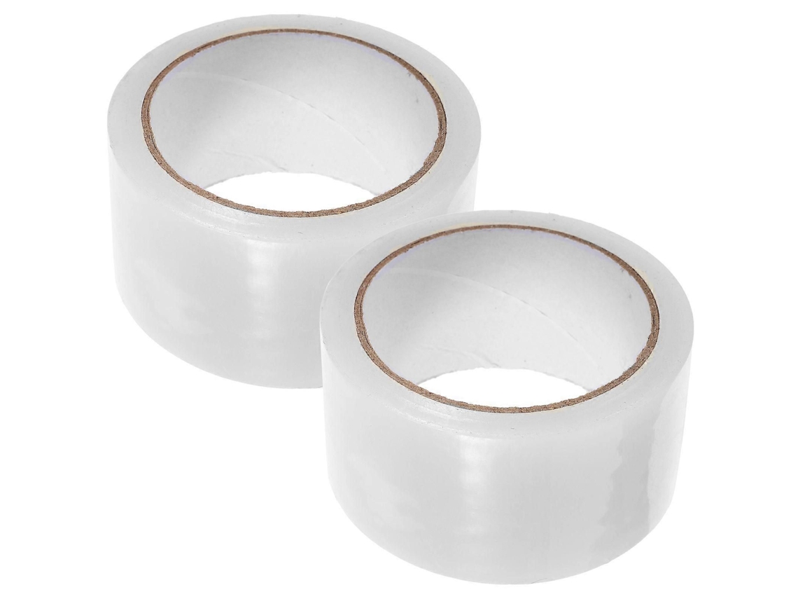 2 rollos de cinta adhesiva transparente para ventanas, resistente al viento, juntas, sellado, adhesivo para baño. GOKOCO