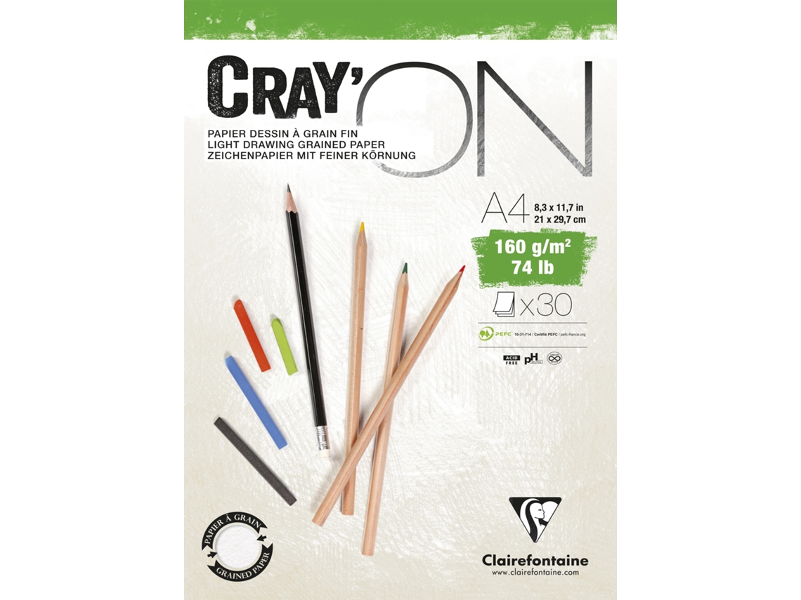 Bloco Cray'On A4