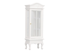 Vitrina Miniatura Para Casa De Muñecas, Escala 1:12, De Madera De Abedul, Para Decoración Y Exhibición, 16,5 X 3,5 X 6 Cm.