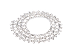 Cadena Con Forma De Garra En Forma De T Con Diamantes De Imitación, Decoración Hecha A Mano, Accesorio De Ropa, Bricolaje, 1 Yarda.