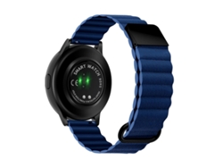 Correa de cuero con cierre magnético para Samsung Galaxy Watch3 de 45 mm y 20 mm.