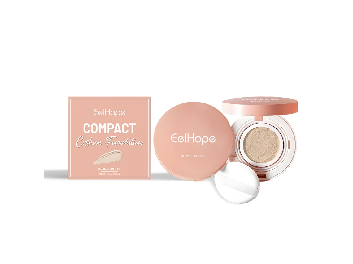 Base de maquillaje reafirmante Cushion en blanco marfil