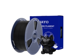Filamento para impresora 3D, alta resistencia, fácil de usar, PLA mate negro, 5 kg OEM