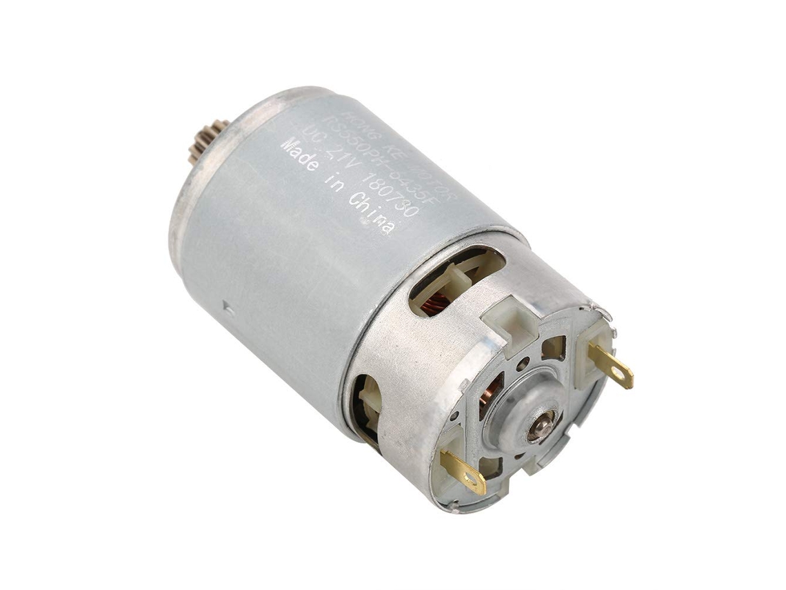 Motor De Cc De Dos Velocidades Con Engranajes De Precisión Para Accesorio De Taladro Eléctrico