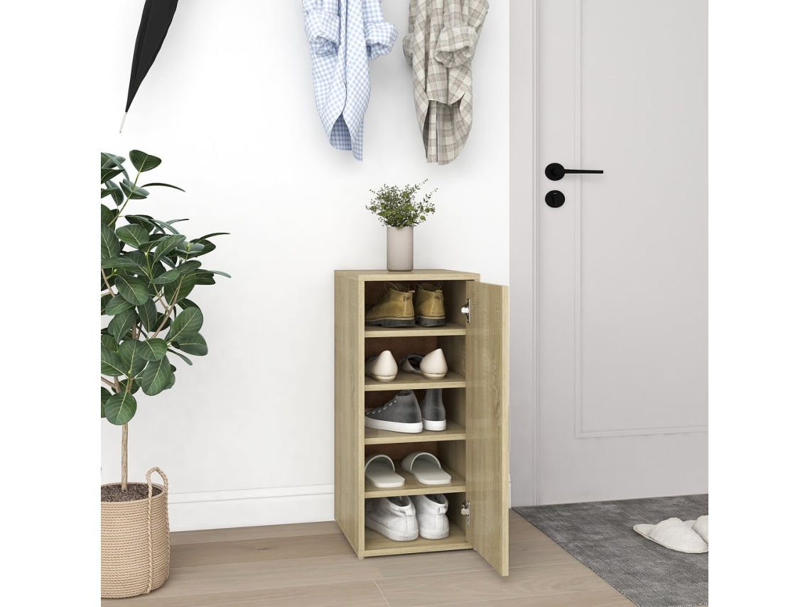 Zapatero LOVELY HOME en Contrachapado Roble Sonoma (32X35X70 cm)