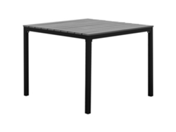 Mesa De Refeição De Jardim Prato 95 Cm 95 Cm Cinzento
