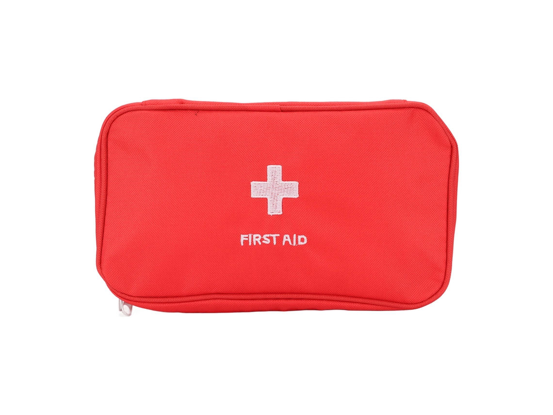 Bolsa de primeros auxilios vacía, impermeable y de alta capacidad, bolsa para medicamentos, bolsa de emergencia para exteriores Laopipfu