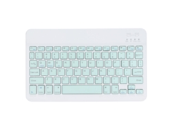 Teclado Inalámbrico Bluetooth De 10 Pulgadas, Silencioso, Portátil Y Ultradelgado Para Android, Ios Y Windows