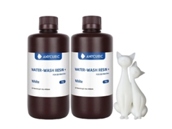 Resina para impresora 3D, alta precisión, bajo olor, blanca, 2 kg OEM