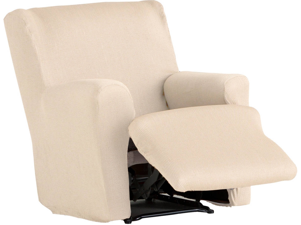 Funda de Sofá Relax Tejido Elástico TODOPARAMICASA Ulises Blanco (60 - 90 cm)