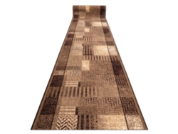 Alfombra de Pasillo con Refuerzo de Goma Essenza Beige 100 cm