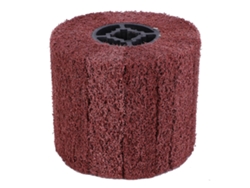 Disco De Pulido Con Tambor De Alambre, Núcleo De Goma Para Bruñido, Grano 120, Para Acero Inoxidable, Aluminio Y Hierro.