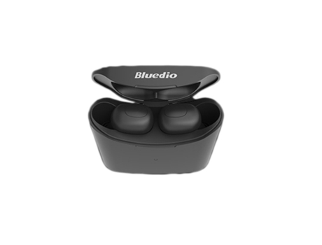 Auriculares Bluetooth True Wireless Bluedio T-Elf Mini Earbuds 5.0 Sports con estuche de carga para teléfonos negros