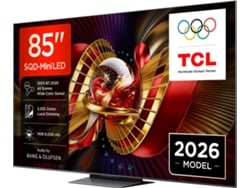 TV TCL 85C8L (SQD-MINILED - 85'' - 216 cm - 4K Ultra HD - Smart TV)