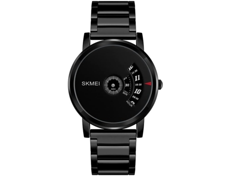 VEANXIN Reloj de vestir Relojes de pulsera de acero inoxidable-blanco negro