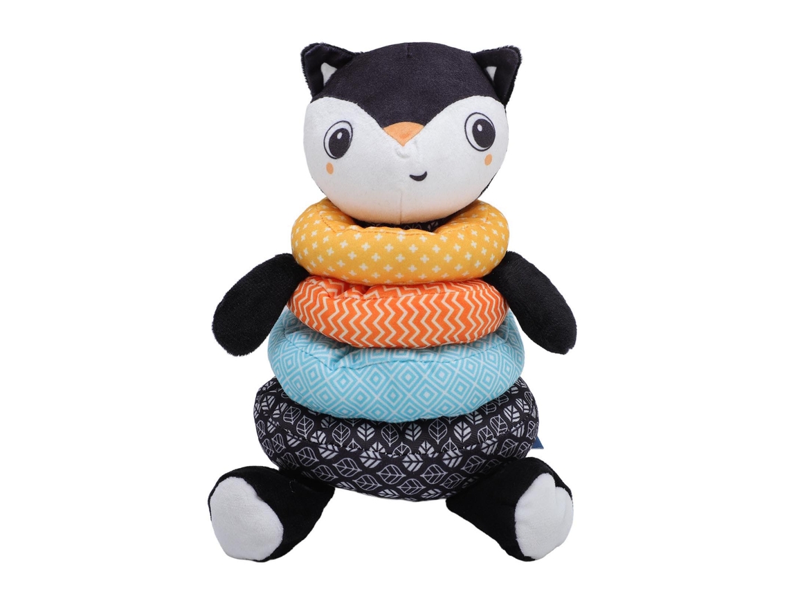 Juguete Apilable De Peluche Para Bebés, Anillos Suaves, Lavable A Máquina, Juguete Educativo Para Bebés.