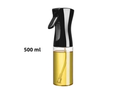 Botella de aceite para cocinar y asar MDUG, plástico negro ecológico, 500 ml