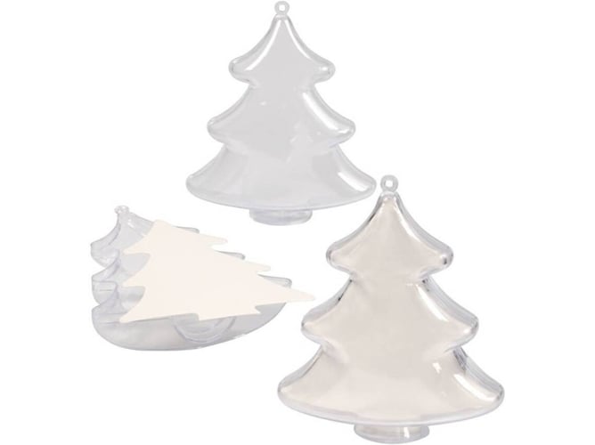 Adorno de Navidad CREATIV COMPANY 510403 (Blanco)