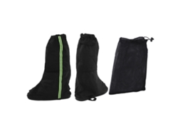 Fundas impermeables antideslizantes reflectantes para botas de nieve Anub para senderismo y escalada, color negro, talla L