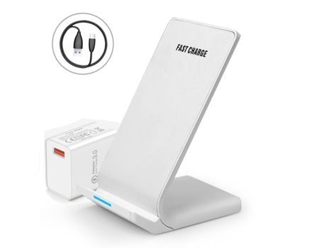 Cargador Auto CHRONUS WXCD-221107-4FM (iPhone 14/13/12/11/SE/XS/XR - Samsung Galaxy - 10W - Blanco)