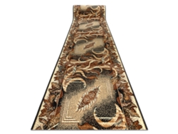 Alfombra de Pasillo Bcf Hoja de Agave Beige 100 cm
