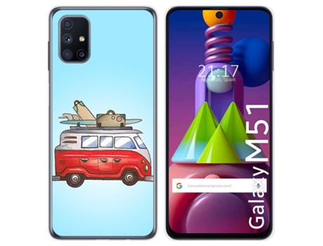 Carcasa Samsung Galaxy M51 TUMUNDOSMARTPHONE Dibujos Multicolor