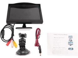 Monitor LCD TFT HD de 5 pulgadas con soporte para doble cámara. SFUSHOS (800x480)