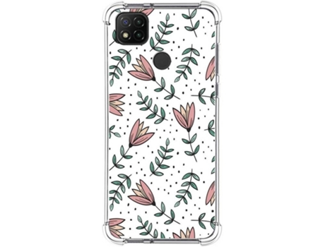 Carcasa Xiaomi Redmi 9C TUMUNDOSMARTPHONE Dibujos Antigolpes Flores 01 Multicolor