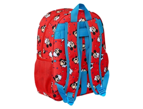 Mochila SAFTA Sorrisos Felizes Mickey Mouse (38 Cm)