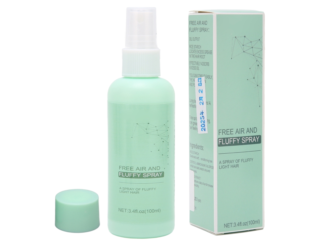 Spray Para Volumen Y Espesura Capilar 100ml, Mantiene El Peinado Hasta 12h, Sin Grasoso Y Fácil De Limpiar