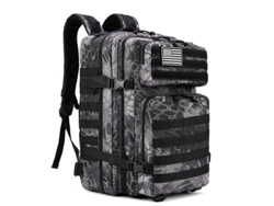 Mochila Táctica Militar, 45l, Senderismo, Trekking, Plegable, Impermeable, Adecuada Para Supervivencia, Adecuada Para Niños, Entrenamiento,