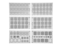 Kit De Herramientas Con Plantilla Para Reballing Bga Para Reparación De Cpu Con Máscara De Soldadura