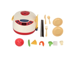 Juguete De Cocina Arrocera Para Niños Simulación Con Música Set De Juguetes De Cocina Rojo