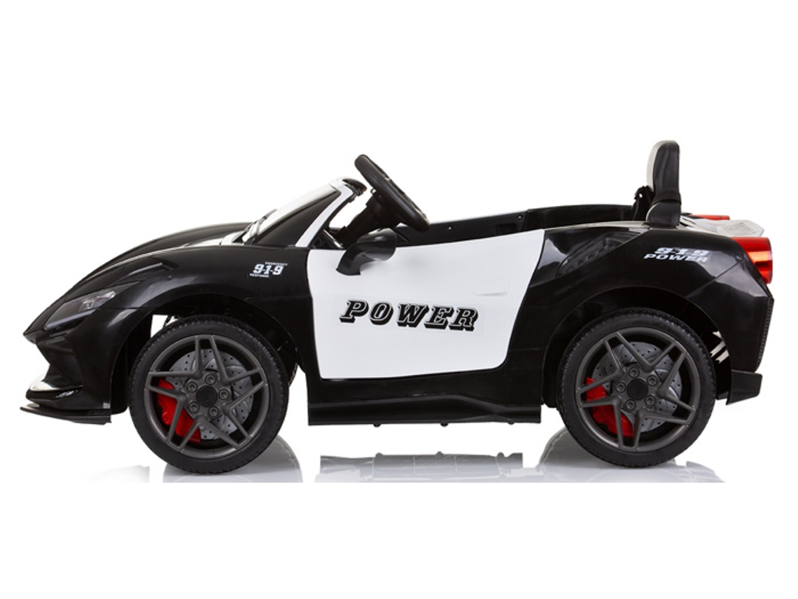 Coche Eléctrico de Policía CHIPOLINO Negro
