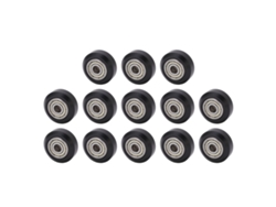 13 Piezas Rueda De Impresora 3d Polea De Acero Carbono Rodamiento Pom Accesorio Para Máquina Cnc