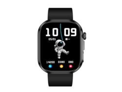 (correa De Silicona Negra) Reloj Inteligente Con Llamadas Bluetooth Y Pantalla Hd Totalmente Táctil De 1,88 Pulgadas