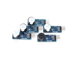 5 Módulos De Zumbador Activo De 3,3~5 V Con Activación De Bajo Nivel Y Placa De Control De 3 Pines.