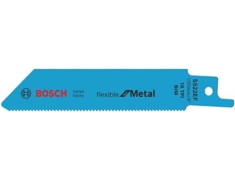 Hoja de Sierra Sable BOSCH S 522 Ef Flexible para Metal