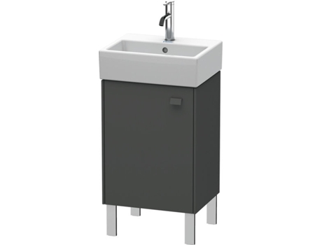 Mueble DURAVIT Brioso bajo mesada 43.4.0 x 33.9 cm 1 puerta con bisagra a la izquierda 1 balda de cristal para lavabo Vero Air 072445